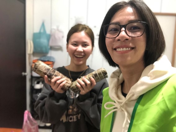 致在兆豐的外藉移工與外籍看護｜過年新春粽香火腿溫暖情｜兆豐國際管理顧問-3