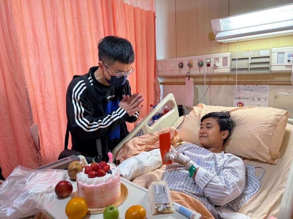 探視受傷外藉移工｜送上慰問與祝福關懷｜兆豐國際管理顧問-2